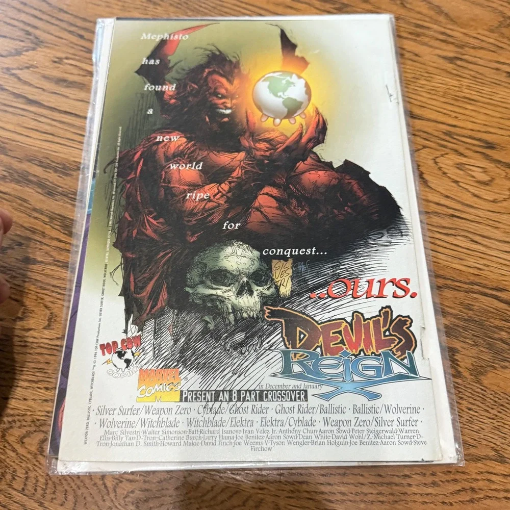 Witchblade 10 Newsstand Edition Top Cow Image Comics 1996 Michael Turner Art
